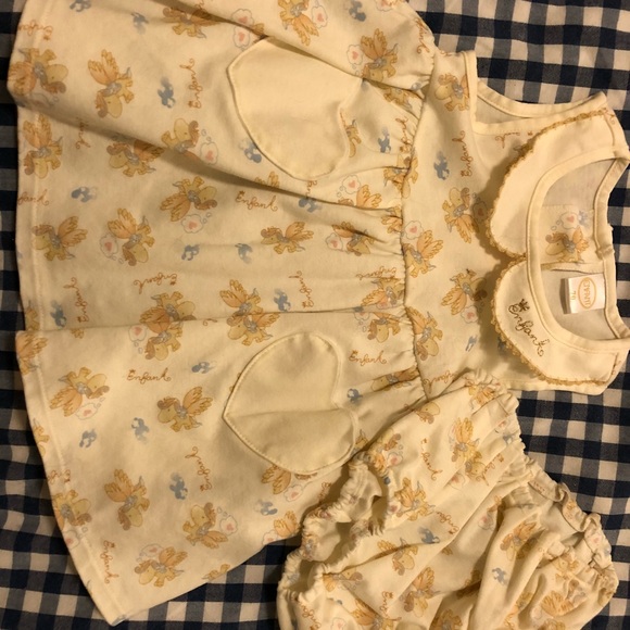 L’Enfant Paris Dress and Bloomers Set - Picture 2 of 3